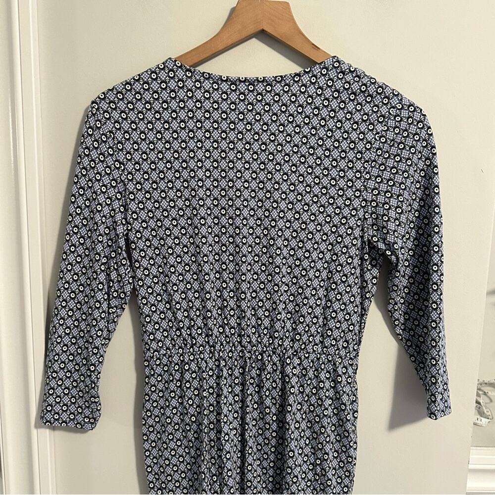 Boden Blue Printed Sexy Cotton Mini Dress XSP - Picture 5 of 10